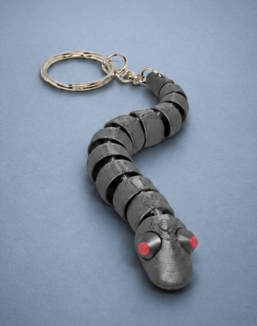 Porte-clés Serpent articulé